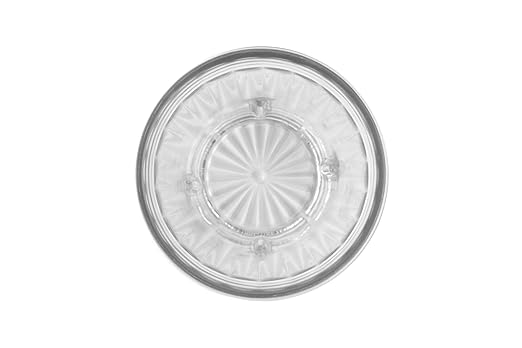 G.E.T. 8808-1-CL-EC Heavy-Duty Shatterproof Plastic Faceted Tumblers, 8 Ounce, Clear (Set of 4)