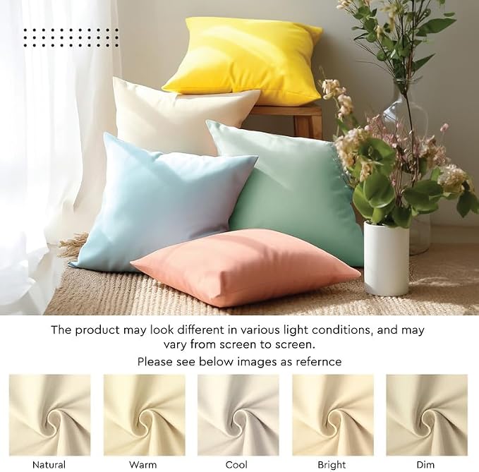 Encasa XO Throw Pillow Covers 16x16 in Set of 2 Charcoal Grey | No Inserts | Cotton Pillow Covers for Living Room, Bed, Sofa, Couch | Decorative Cushion Covers with Improved Zipper
