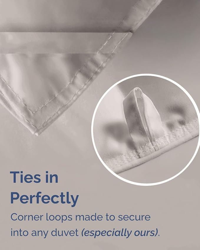 Twin Size, Light Gray Alternative Down Comforter - Warm, Lightweight & Breathable Hotel Quality Bedding for Men, Women, Kids and Teens - All Season Oversized Cooling Microfiber Duvet Insert Comforter