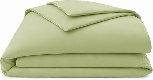 ORGANIC TEXTILES Premium Quality Bed Sheets - Organic Cotton 550 Thread Count - GOTS Certified - Cal King, (4 Pc. Set) - Sage Green