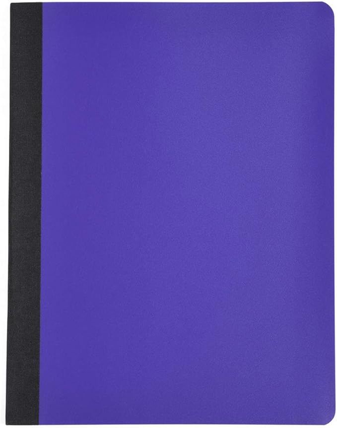 Mintra Office Poly Composition Book (3 Pack, Teal Purple White)