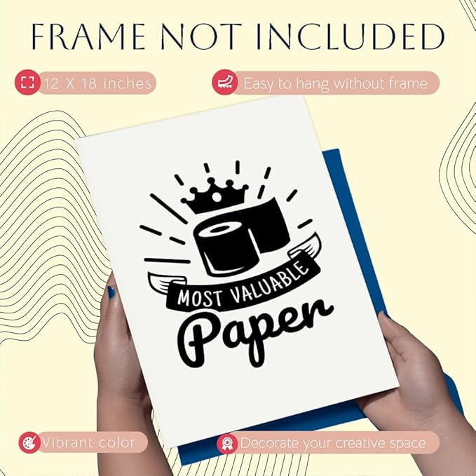 (Unframed) Premium Satin Poster Print of Paper - Eco-Friendly Wall Art | Custom Decor for Home, Office, Bedroom | Made in USA | Premium Quality Photo Reproduction d83412WH