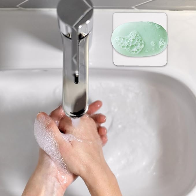 Diatomite Tray - Anti-Slip Diatomaceous Earth Soap Holder - Water Absorbent Coasters, Soap Holder, Dish Tray for Hand Soaps & Plants & toiletries in The Modern Home