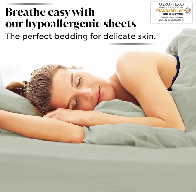 Queen Envelope Pillowcase Set | 100% Viscose | Organically Grown | Ultra Soft | Cooling | 2pcs [Willow]