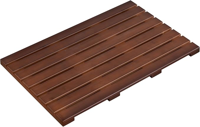 Bath Mat for Shower, Wooden Floor Mat for Bathroom,Non-Slip | Heavy Duty, Shower Mat for Indoor Outdoor