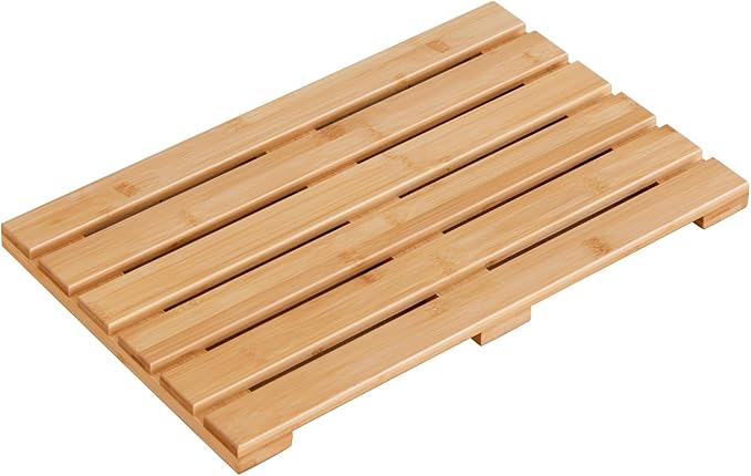 Bath Mat for Shower, Wooden Floor Mat for Bathroom,Non-Slip | Heavy Duty, Shower Mat for Indoor Outdoor