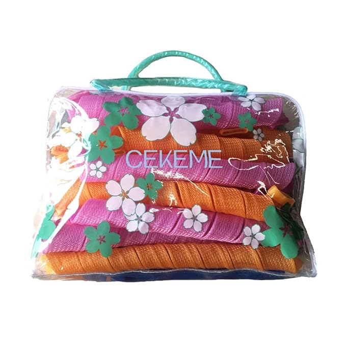 40pcs Heatless Spiral Hair Curlers for Long Hair - Heatless Curls Overnight 22inch Magic Hair Rollers No Heat Curlers for Women Kids