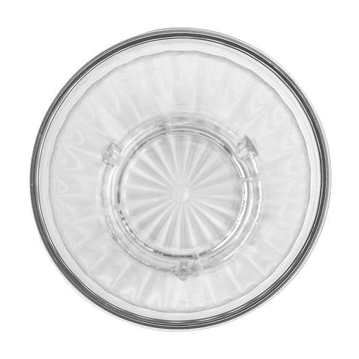 G.E.T. 8822-1-CL Heavy-Duty Shatterproof Plastic Faceted Tumblers, 22 Ounce, Clear (Set of 12)