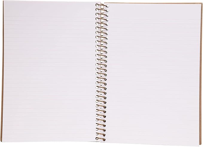 Mintra 100% Recycled Notebooks (Junior Size (6.5in x 9.5in), Solid Set 3pk)
