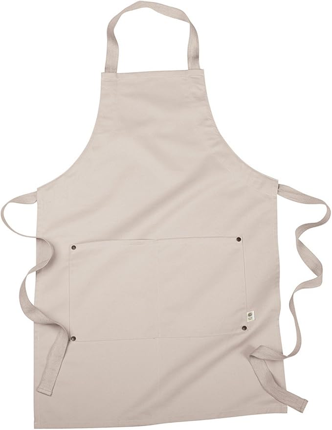 8 oz. Organic Cotton/Recycled Polyester Eco Apron (EC6015)