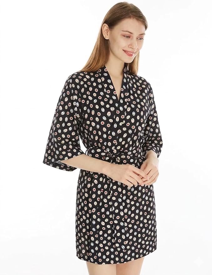 Women's 100% Cotton Bridesmaid Robes - Soft Waffle Knit Bathrobe for Bridal Party, Wedding Day Getting Ready Outfits