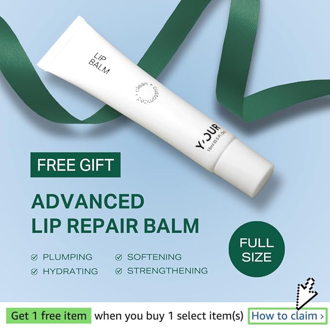 Y'OUR Soothing Micellar Cleansing Water | Removes Waterproof Makeup for Face, Eyes & Lips | Hydrating, Oil Control for Sensitive Skin | Permanent Lipstick Remover, with Aloe Vera & Fruit Extracts