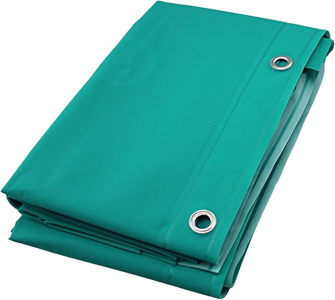 EVA Shower Curtain Liner - PVC Free, Odorless, with Magnetized Bottom and Rustproof Grommets by Dependable Industries (Turquoise)