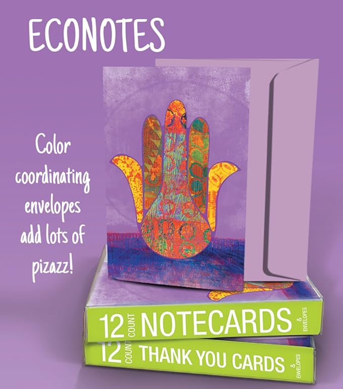 Tree-Free Greetings EcoNotes 12-Count The Dragon Charmer Fairy Blank Notecard Set with Envelopes, Featuring Amy Brown Fairies (FS64557)
