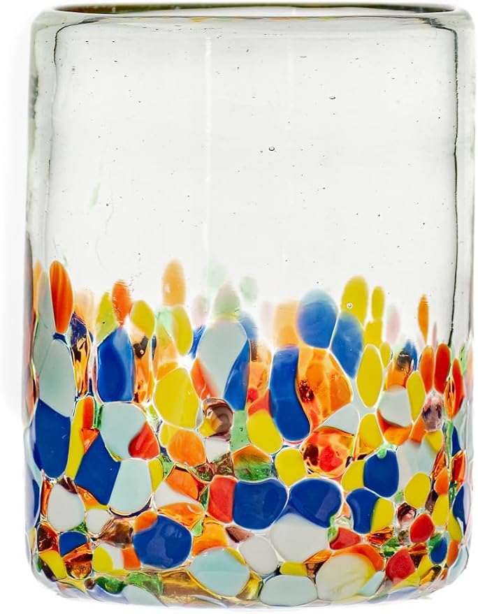 10 Strawberry Street San Lucas Mexican Glassware, DOF, Set of 4