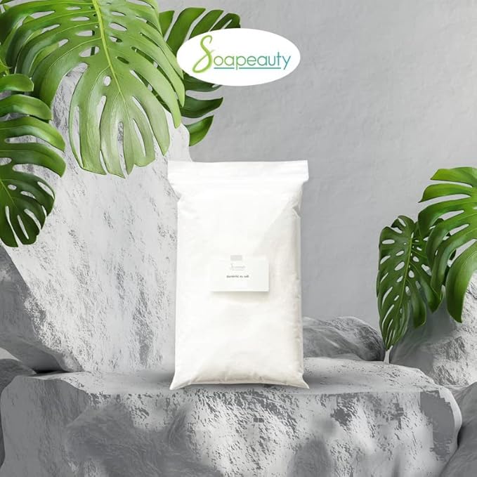 Soapeauty Dendritic Salt | Premium Fine Grain Bath and Body Salt for Scrubs, Exfoliants, and Milk Baths | High Absorption for Fragrance Oils and Essential Oils | 2 lb