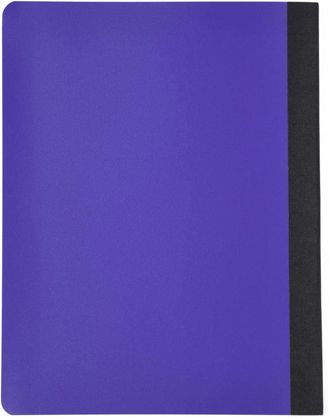 Mintra Office Poly Composition Book (3 Pack, Teal Purple White)