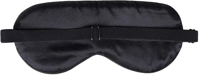 100% Mulberry Silk Sleep Mask, Natural Sleeping Mask for Men & Women, Super Soft Eye Mask for Sleeping with Free Ear Plugs(Fuck Off) (Fuck Off, M)