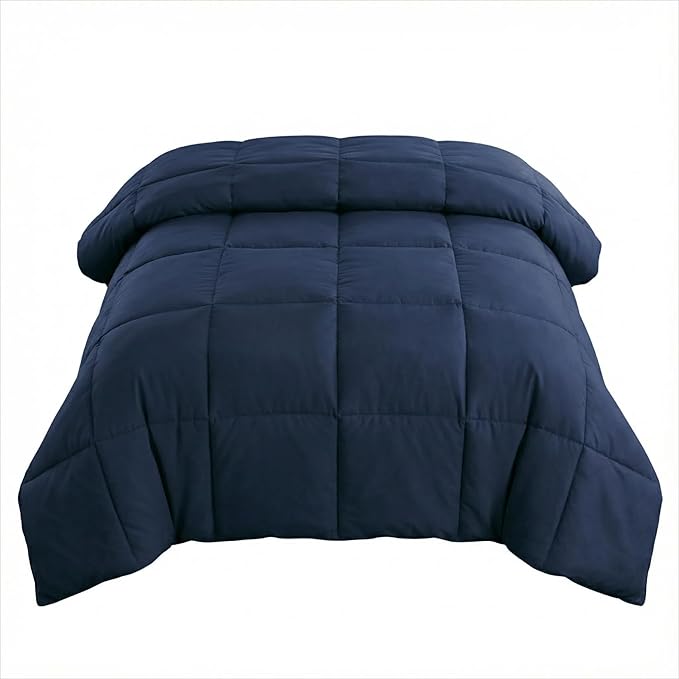 King Size Comforter - Luxury Goose Down Alternative Comforter Duvet Insert - Ultra Soft Hypoallergenic Bedding - with Corner Tabs - Hotel Dorm