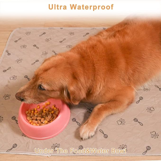 Peepeego 48x96 Dog Pee Pad Washable,Waterproof,Non Slip Pet Carpet for Hallway