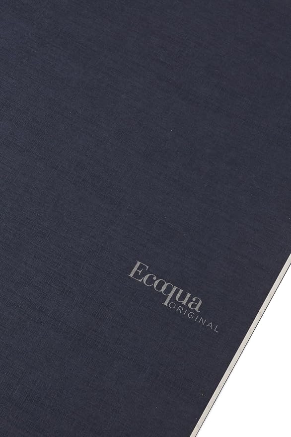 Fabriano Ecoqua Original Staple-Bound Notebook, Navy