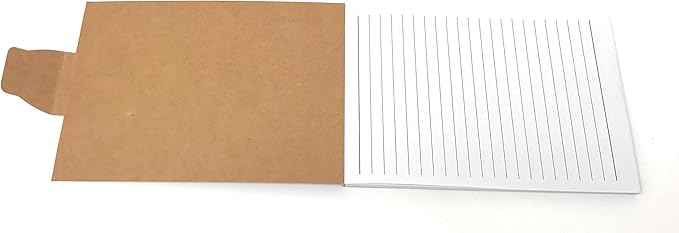Funiverse 20 Bulk Fold Over Notepad Notebook Assortment - Made From 80% Post Consumer Recycled Paper …