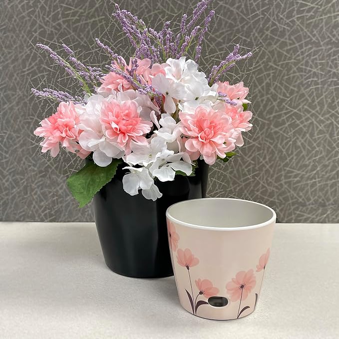 7" & 5" Self-Watering Plant Pot Set