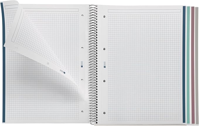 Miquelrius 2459 – Bloc Notes, A4 120, ecobirds Recycled