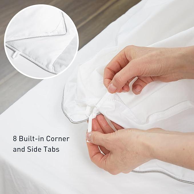 sunflower Down Alternative California King Size Lightweight 100% Cotton Shell Bedding Cal King Comforter Blanket for Hot Sleepers 96"x102" with Corner Tabs Soft Breathable Machine Washable