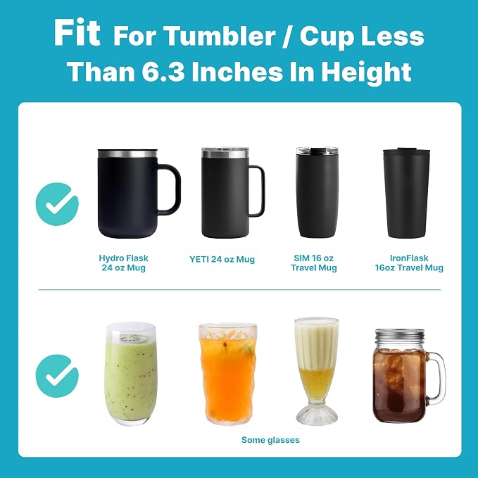 Replacement Straw Fit for 6 oz, 8 oz, 10 oz, 12 oz Tumbler-4-Pack Tumbler Straws Short Stainless Steel Straws with Silicone Tips, BPA Free