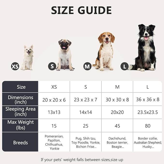 MIXJOY Orthopedic Dog Bed Comfortable Donut Cuddler Round Pet Beds Ultra Soft Washable Dog and Cat Cushion Bed (30'', Coffee)