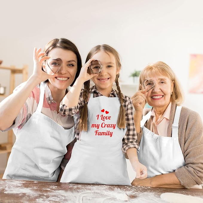Chefs Aprons | Cooking Baking Grilling for Home Restaurant | Premium Kitchen Aprons with Double Pocket for Men Women