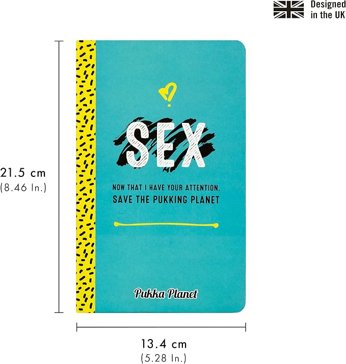 Pukka Pad, Pukka Planet A5 Soft Cover Notebook - Casebound Journal Featuring Acid-Free, Vegan Inks and Glue with Ethically Sourced Recycled Paper, 8.46 x 5.27in - Now I Have Your Attention