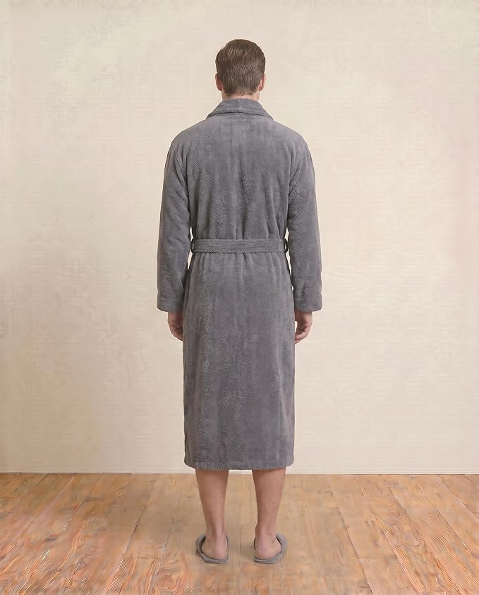 Plush Necessities 100% GOTS Certified Organic Cotton Terry Bathrobe