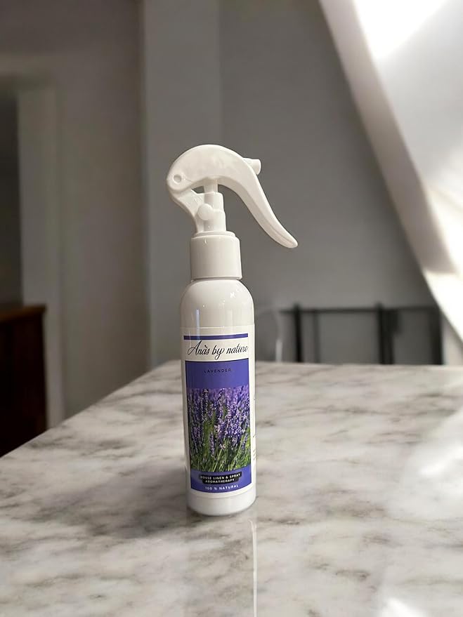 Lavender House Linen & Room Spray Aromatherapy - 100% Natural Lavender Scent