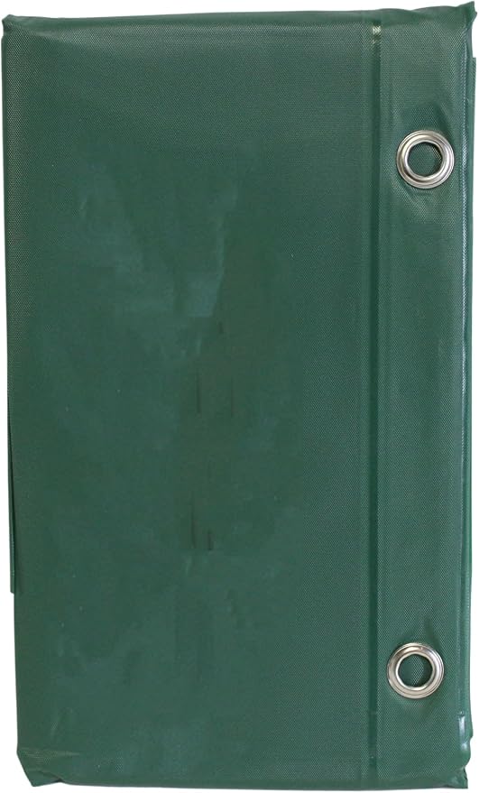 Dependable Industries inc. Essentials Bathroom Magnetized Shower Curtain Liner with Metal Grommets Waterproof (Hunter Green)