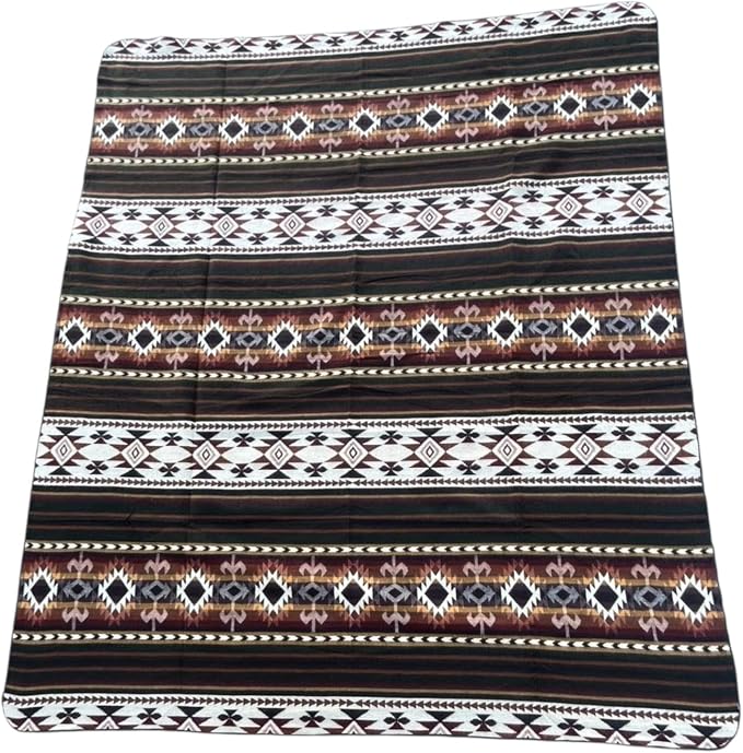 Alpaca Wool Blanket, King Size 100 x 83, Reversible 2 in 1, Thick and Ultra Soft, Hypoallergenic, Non-Itchy, Handmade in Ecuador. Premium Alpaca Wool (Green, King (U.S. Standard))