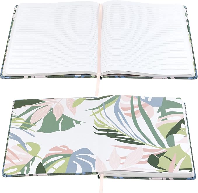 Eccolo Large Recycled Lined Journal Notebook with “Love Our Planet” Embossed Hardcover, 256 Ruled Pages, Eco Friendly with Premium Recycled Paper, (8 x 10 inches)