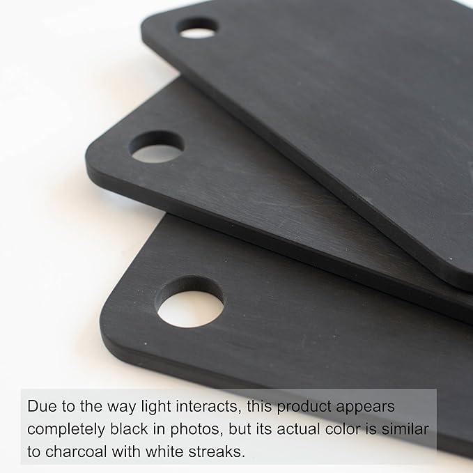 Rubber Rubber NBD002 Cutting Board, Synthetic Rubber, Black, S, Made in Japan 10 x 6.8 x 0.3 inches (255 x 175 x 8 mm) (S)