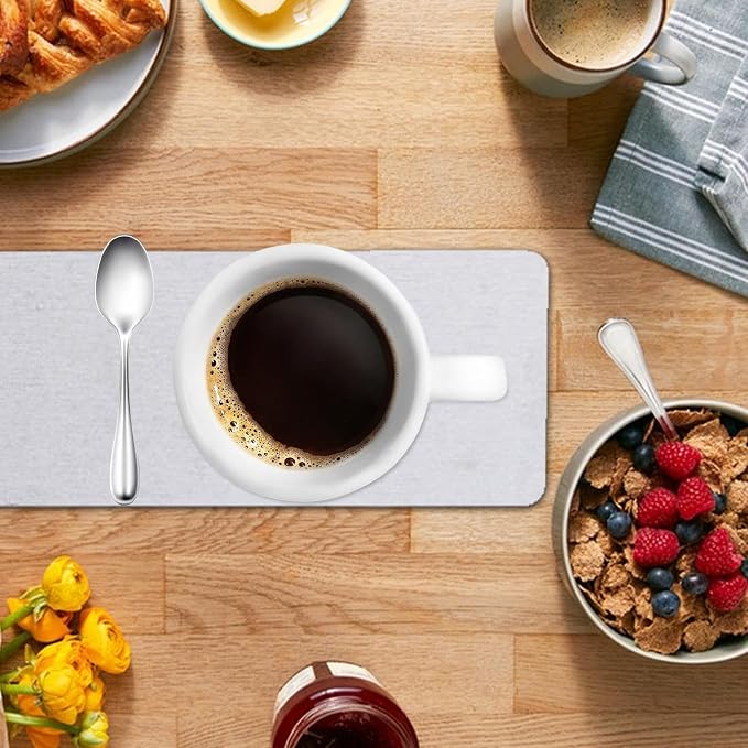 Water Absorbing Stone,Non-Slip Fast-Drying Water Absorbing Stone Tray - Drink Coasters, Soap Dish Tray, Absorbent for Hand Soaps & Brushes & Toiletries