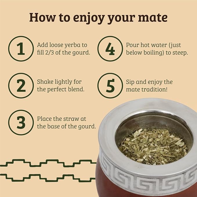 Mate Imperial – Yerba Mate Cup and Bombilla Set | Handmade Argentina Mate Gourd | Stainless Steel Mate Mug for Tea Lovers | Unique Cultural Gift (CUSCO, WINE)