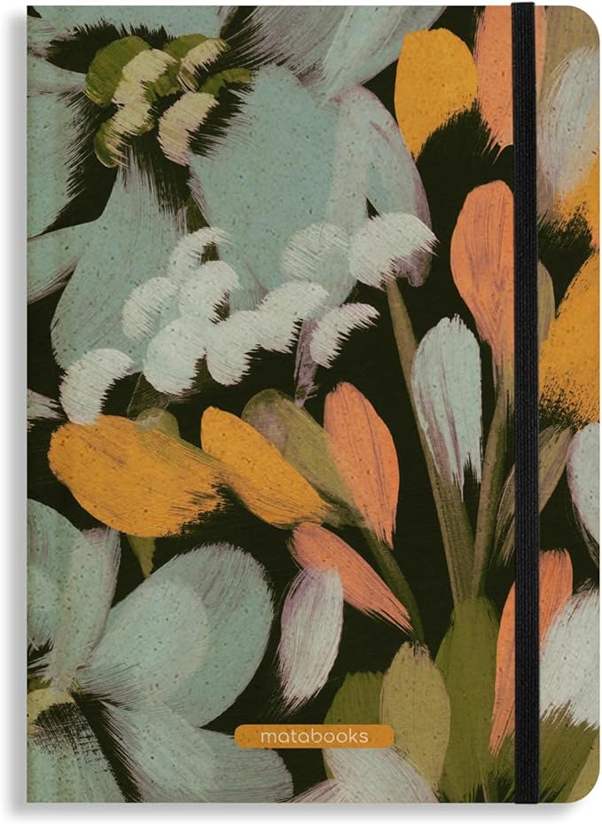 Sustainable A5 Notebook/Journal/Bullet Journal/Writing Book/Notebook Made of Sweetgrass Paper - Nari Colour: Laurel (Lined)