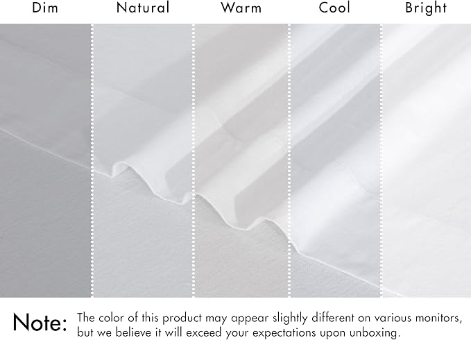 RUVANTI Flannel Sheets Queen Size - GOTS Certified 100% Organic Cotton, 4 Piece Warm, Soft & Breathable Set, Deep Pocket Snug Fit, Double Brushed Cozy All Season Bedding, Pure White