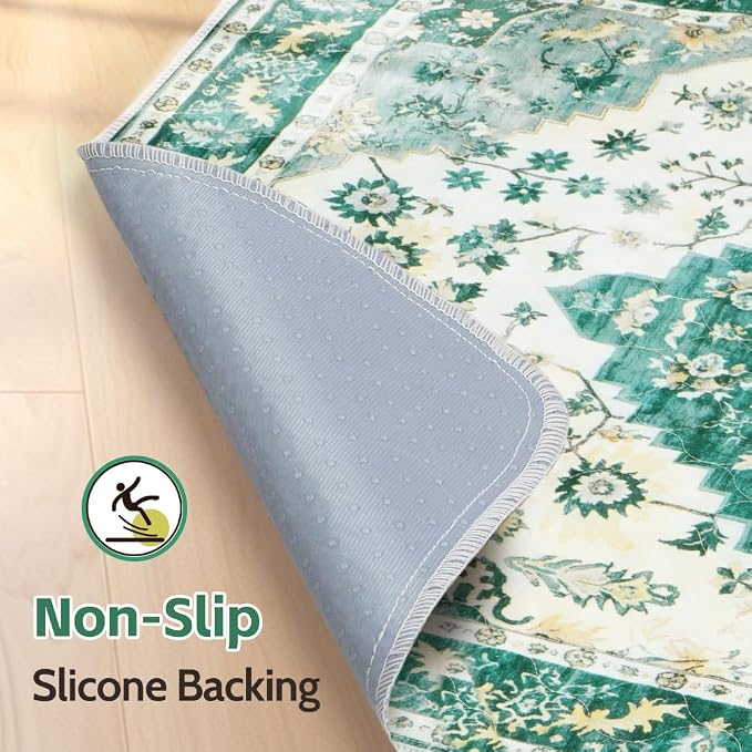 Washable Pee Pads for Dogs, 2 Pack Reusable Puppy Training Pads 36"x36" Super Absorbent Waterproof Dog Training Pads, Non-Slip Potty Pads, Whelping Pads Litter Mat Green Medallion