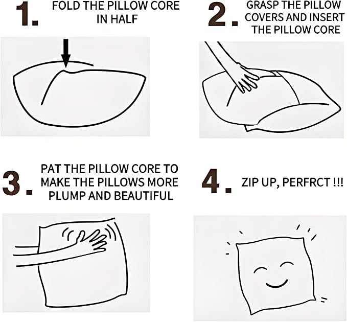 TAOSON 100% Cotton Soild Canvas Decorative Square Throw Pillow Cover Cushion Covers Pillowcase, Home Decor Decorations for Sofa Couch Bed Chair Cover Only No Insert 16 x 16 Inch / 40 x 40 cm White