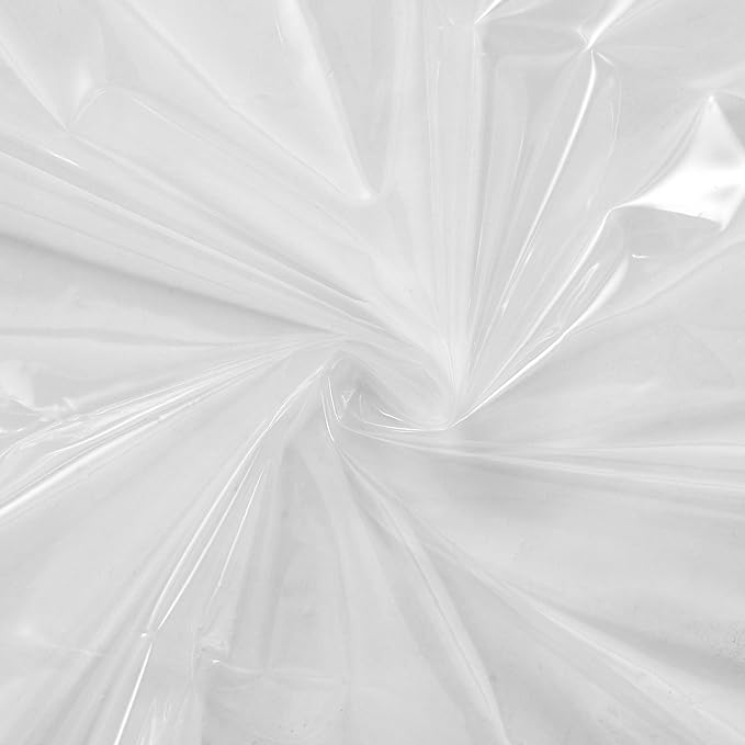 Barossa Design Clear Snap in Liner Replacement for No Hook Shower Curtain, Waterproof Premium PEVA Lightweight, 70x54