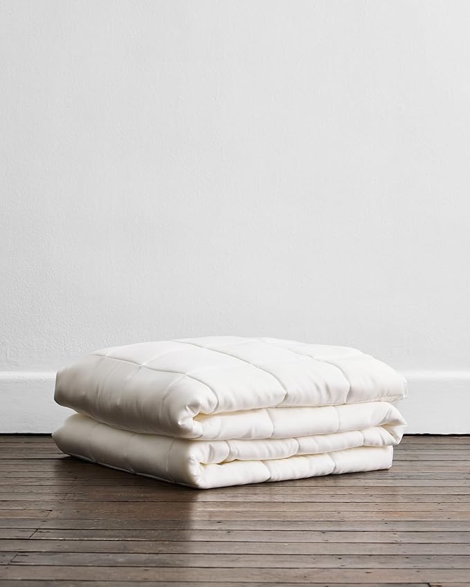 Bed Threads - Does-It-All Duvet Insert - 100% Plant-Based Lyocell Fill - 500 GSM - Medium Weight for All Seasons - Natural Down Alternative - Hypoallergenic & Vegan - Machine Washable - Twin/Twin XL