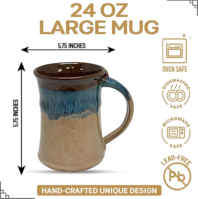 Clay in Motion Large Mug (Mudslide)
