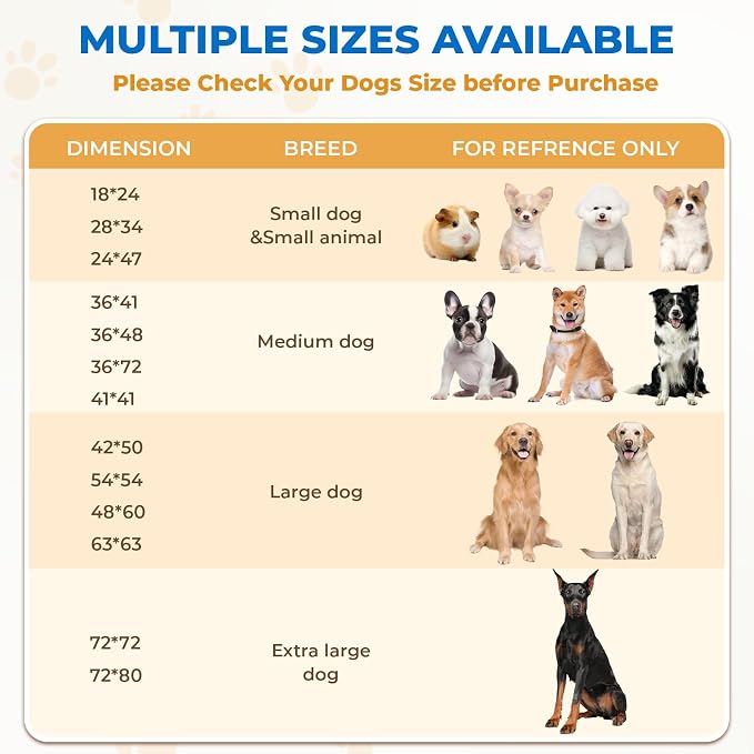 Fostanfly Washable Pee Pads for Dogs, 2 Pack 28''x34'' Large Ultra-Absorbent and Leak-Proof Non-Slip Reusable Potty Training Pads for Dogs, Puppy, Potty Buddy and Cats of Add 8 Lanyards