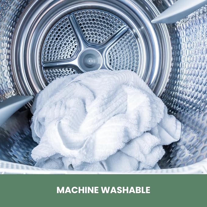 ORGANIC TEXTILES 100% Organic Cotton Bath Towel (Natural), GOTS Certified, Highly Absorbent, Skin Sensitive, Plush Soft and Luxurious, Machine Washable, Premium Design, Durable
